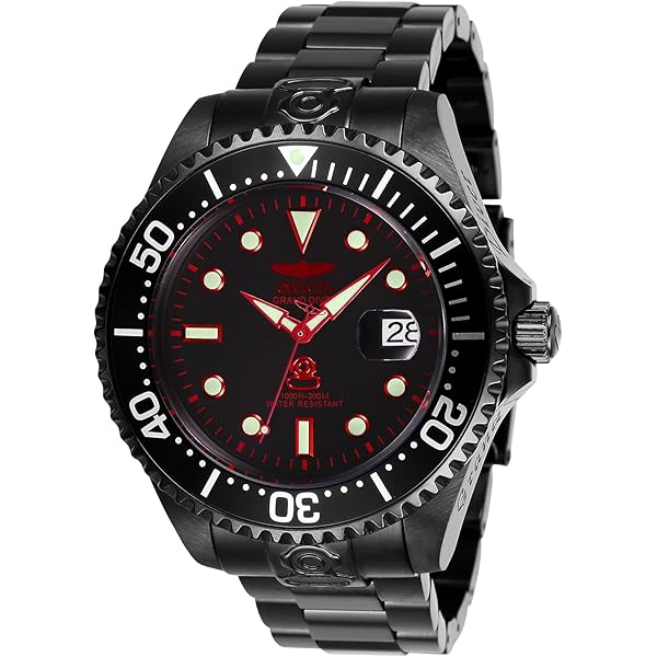Amazon | Invicta プロダイバー 自動ブラックダイヤル メンズ