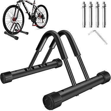 自転車用ディスプレイスタンド ブラック 送料無料自転車スタンド 屋外用 室内 駐輪/メンテナンス/ディスプレイ
