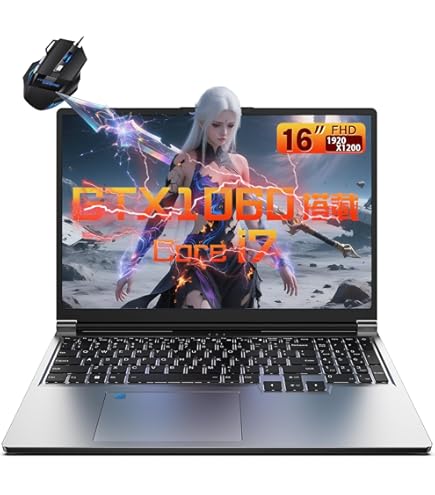 Amazon.co.jp: 【GTX1060搭載 ノートパソコンOffice 2024付き】16
