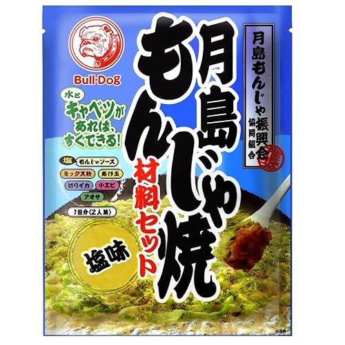 ブルドック 月島もんじゃ焼 塩味