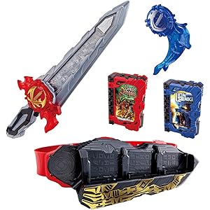 仮面ライダーセイバー 変身ベルト DX聖剣ソードライバー&水勢剣流水エンブレム&ライオン戦記ワンダーライドブック