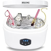 Amazon | 超音波洗浄機 脱気機能 600ml 大容量 40,000Hz 5段階