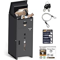 Amazon.co.jp: 【複数投函/ポスト一体型/大容量135L】 宅配