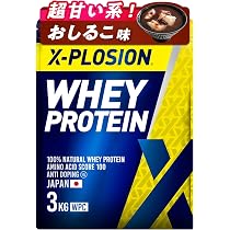 Amazon | エクスプロージョン プロテイン 3kg ホエイプロテイン
