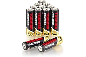 東芝(TOSHIBA) アルカリ乾電池 単3形 12本入 1.5V 使用推奨期限 10年保存 液漏れ防止構造 Zシリーズ LR6Z 12P