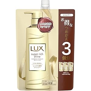 ラックス スーパーリッチシャイン ダメージリペア 補修シャンプー つめかえ用 1000g