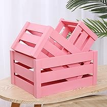 Amazon｜MJKQ9 収納ボックス 木製ボックス 木製ボックス