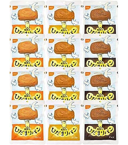 Amazon | 尾西食品 ひだまりパン プレーン チョコ メープル 5年保存 3