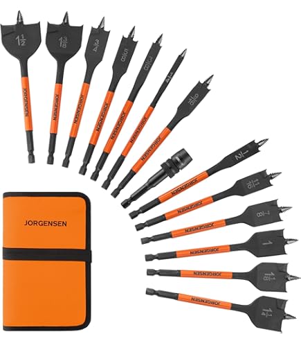 Pro Edge 24-Piece Titanium HSS Hex Shank Drill Bit Set – 1/16 To 1/2 Inch, 135-Degree Anti-Walking Tip, Heavy-Duty Impact Driver Bits With Storage Case