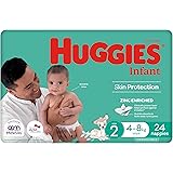 Huggies Infant Nappies Size 2 (4-8kg) 24 Count