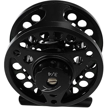新品 専用バック（黒色）付き　フライフィッシング フライロッド リール 楽天市場】【#7/8 ブラック/黒】アルミ製 フライリール ドラグ付