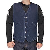 Amazon | [Schott NYC] [ショット] OLD HICKORY DENIM VEST