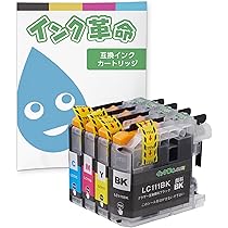 Amazon.co.jp: 【インク革命】 brother用 LC111-4PK 互換インク 4色