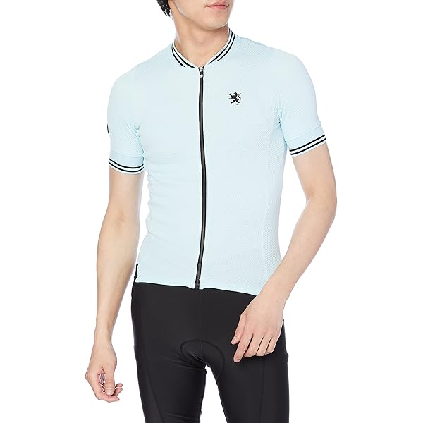 Amazon | 半袖ジャージ ヘリテージ サックス | サイクル(自転車