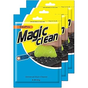 OnePro 粘着クリーナー キーボード 車内 掃除 スライム クリーナー 汚れ ホコリ取り 強力粘着 繰り返し使用 エ… OnePro 粘着クリーナー キーボード 車内 掃除 スライム クリーナー 汚れ ホコリ取り 強力粘着 繰り返し使用 エ…