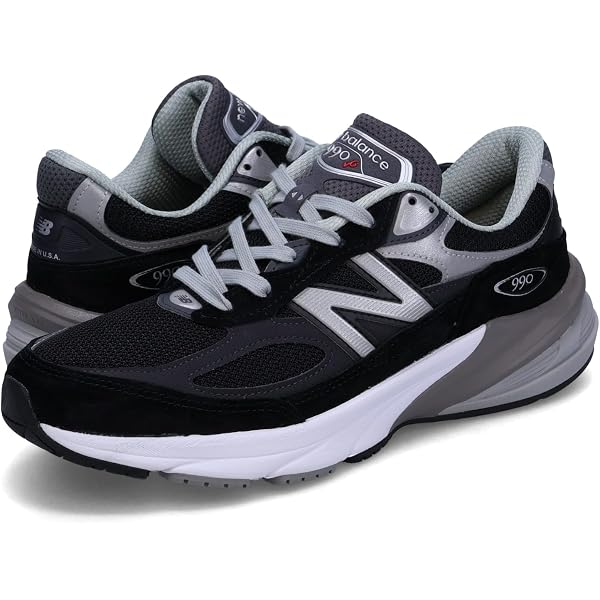 Amazon | [ニューバランス] スニーカー 990 メンズ M990BK6 ブラック 