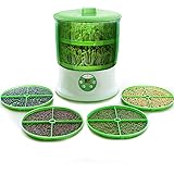 もやし栽培機 BelleLife もやし栽培マシン ２層大容量 もやし栽培キット 水耕栽培器 もやし育成マシン 自宅もやし栽培 もやし家庭菜園 スプラウト栽培 水耕栽培キット自宅もやし栽培 もやし 実用 超便利 健康的な生活様式