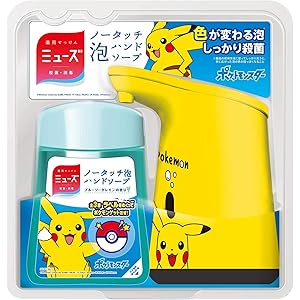 【医薬部外品】ミューズ ノータッチ 本体 ポケモン ブルーソーダレモン 250ml
