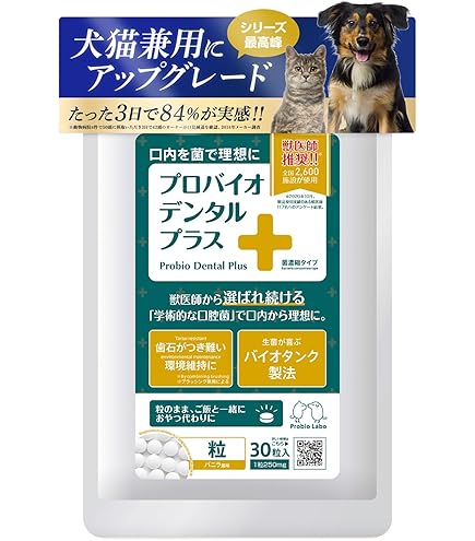 Amazon.co.jp: プレミアモード プロバイオデンタル PET 60粒 : ペット用品