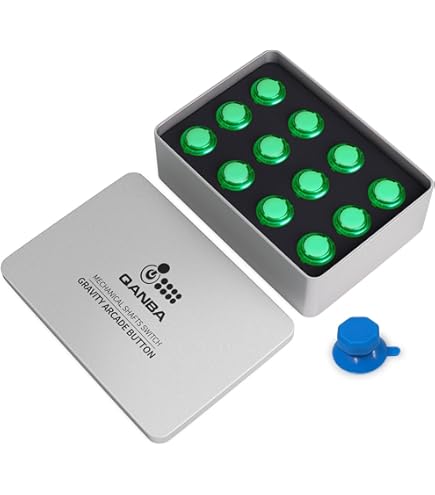 Amazon.co.jp: QANBA Gravity KS アケコン ボタン 24/30MM アケコン