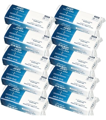 Amazon.co.jp: 【5個セット】エルモア ペーパータオル レギュラー