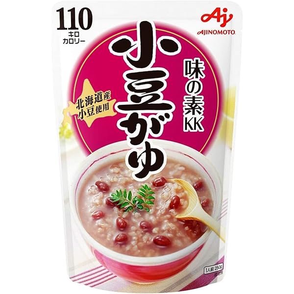 Amazon | 味の素 味の素KKおかゆ 小豆がゆ 250gパウチ×27(9×3)袋入