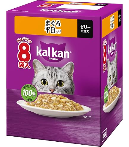 Amazon.co.jp: カルカン パウチ 1歳から 60g×8袋 お魚・お肉ミックス