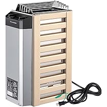 Amazon.co.jp: Mxmoonant サウナストーブ 1.5kW 32×21×52cm 壁掛け可能