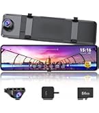 Amazon.co.jp: Changer ドライブレコーダー ミラー型 前後カメラ 4K+