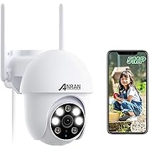 ANRAN 500万超高画素 24時間常時録画 屋外用防犯カメラ2個セット♡ Amazon.co.jp: 【500万超高画素・2.4/5GWifi対応・24時間常時