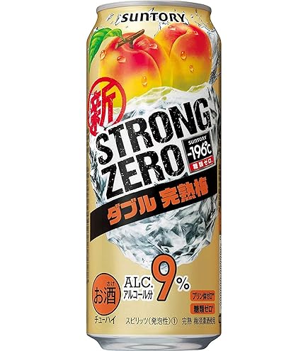 Amazon.co.jp: -196℃ストロングゼロ ダブル完熟梅 ／サントリー 500ml