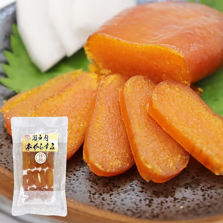 Amazon.co.jp: 長崎旬彩出島屋 長崎加工 天下の三大珍味からすみ 