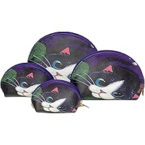 ネコリョーシカ　ポーチセット 猫＋マトリョーシカ＝猫リョーシカ⁉便利な3つセットのポーチが