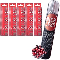Amazon | NICOLESS VAPE RED BERRY 5本セット ニコレス ベイプ
