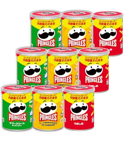 Amazon.co.jp: プリングルズ M缶 5種*2本アソートセット