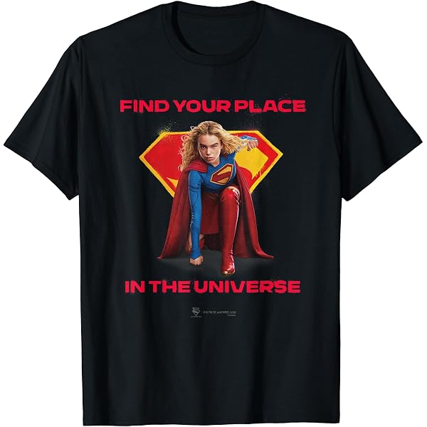 Amazon | 映画『スーパーガール』SUPERGIRL/LOOK OUT Tシャツ | T