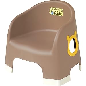 錦化成 ベビーチェア くまのプーさん ララチェア ブラウン