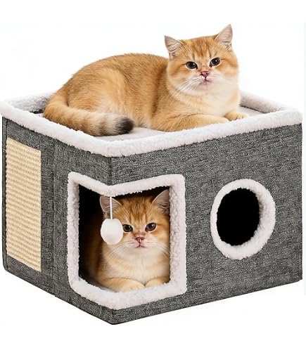 Amazon | Zxyler ラタン製キャットハウス ペットハウス 手編み 犬猫