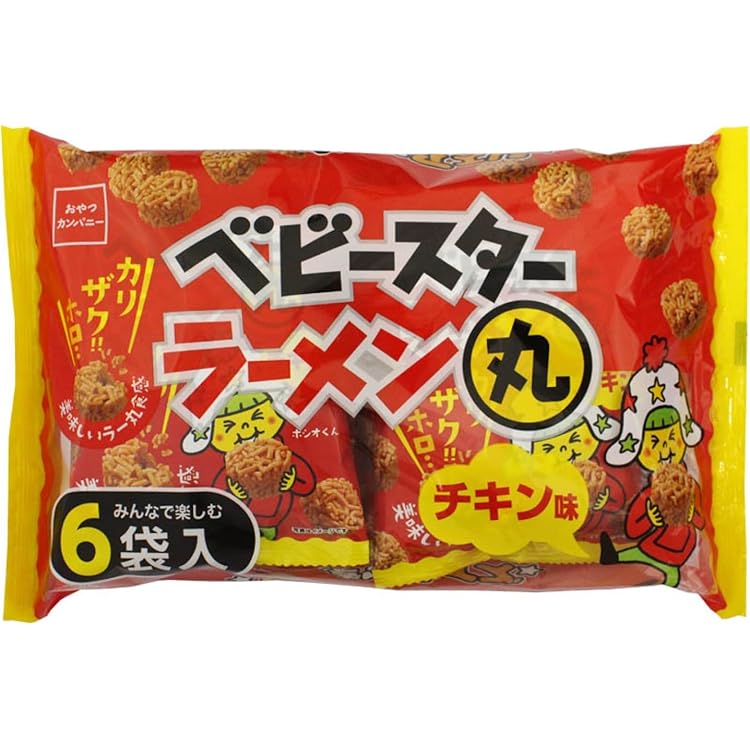 おやつカンパニー ベビースターラーメン 柿の種3種ミックス コクうまチキン味6袋入 132g(22g×6)×15袋入×(2ケース) Amazon.co.jp: 【公式】ベビースターラーメン コクうまチキン 柿の種3