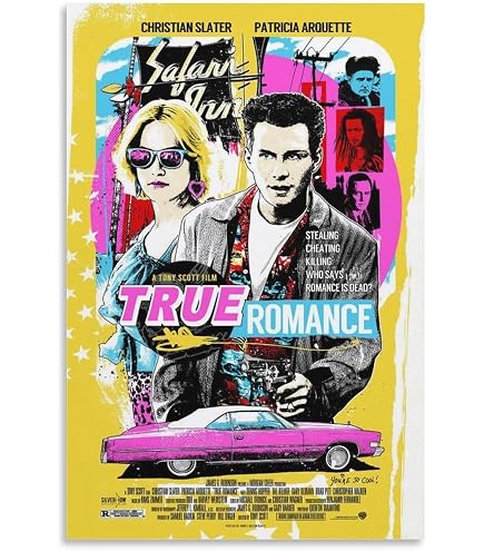 トゥルー・ロマンス スクリーンプリント ポスター Amazon.co.jp: ポスター A4 トゥルー・ロマンス 光沢プリント : ホーム