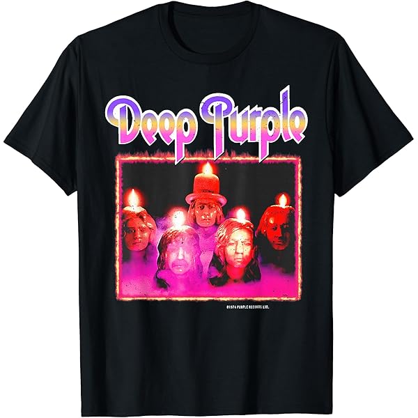 Amazon | [マンブルズ] ディープ パープル Tシャツ Deep Purple