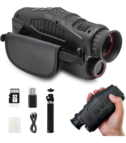 1080P HD 単眼暗視装置赤外線 5x デジタル 128gメモリカード付属 Amazon.co.jp: SKYXIU デジタル赤外線ナイトビジョン双眼鏡 撮影