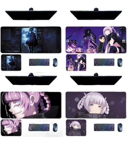 Amazon.co.jp：よふかしのうた マウスパッド ゲーミング デスクマット