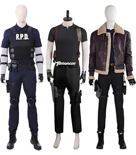 開封バイオハザードRe:2 R.P.D.コスチュームセット Amazon.co.jp: 公式 バイオハザード ユニフォームセット