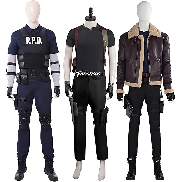 Amazon.co.jp: バイオハザード RE2 レオン・S・ケネディ コスプレ衣装