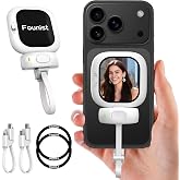 Vlogmate Mini Phone用自撮りモニター,自撮りスクリーン 超薄型 iPhone背面カメラモニター スマホ Vlog用モニター画面 高精細外部ディスプレイ Vlog記録/ビデオ録画/ライブ配信/TikTok撮影に最適