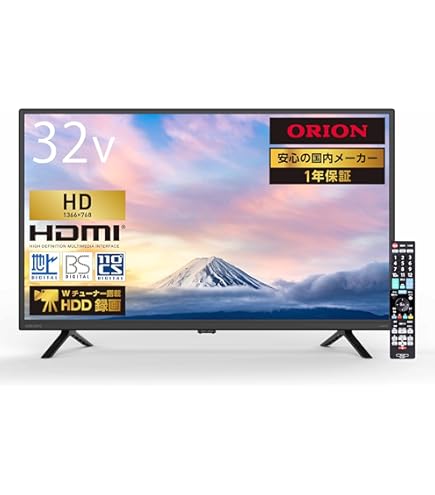 Amazon | オリオン ORION AndroidTV搭載 スマートテレビ 32インチ
