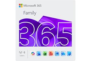 Microsoft 365 Family - 1 Year Subscription [Digital Code]