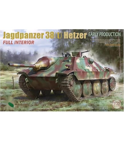 Amazon | タコム 1/35 ドイツ 38式軽駆逐戦車 ヘッツァー 指揮車型