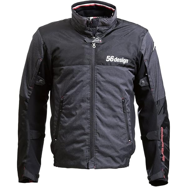 56design SLASH JACKET LLブラック/グレー SLASH JACKET – 56design WebStore